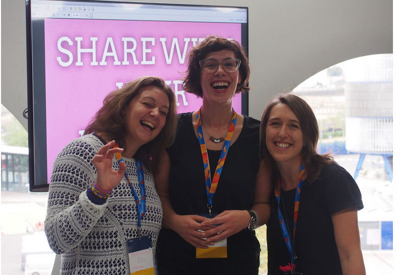 Mozfest 2014 with Erika and Laura Hilliger